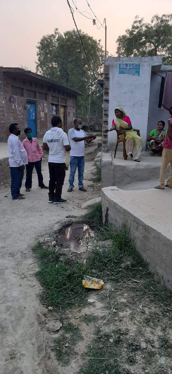 Bande Bharats Medicine Distribution Program in Rural Areas Affected By Corona